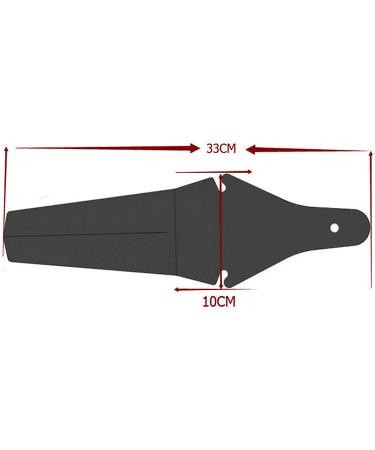 Lohas Select Bike Mudguard Rear Guard Ass Saver - Waterproof Folding Road Fenders (Black) - Buy Online on GoSupps.com