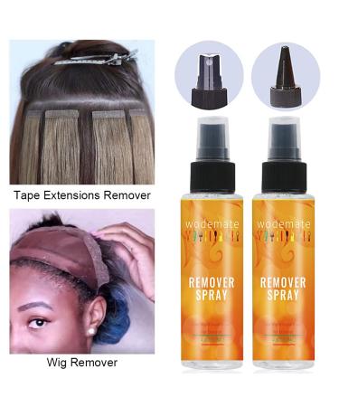 Lace Wig & Hair Extension Glue Remover Spray 118 ml - Fast Acting Residue Solvent for Tape-In Extensions, Toupees, and Double Sided Tapes - Buy Online on GoSupps.com