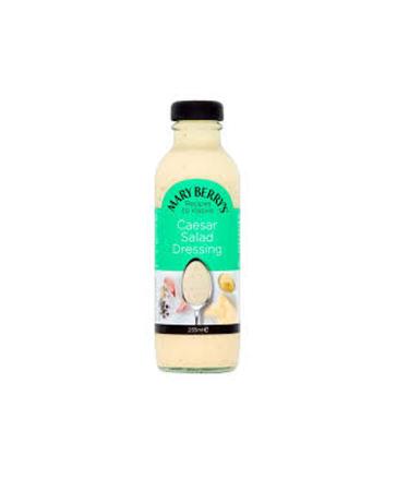 Mary Berry's Caesar Salad Dressing - With Parmesan & Dijon - No Artificial Flavourings or Preservatives - 235 ml Bottle