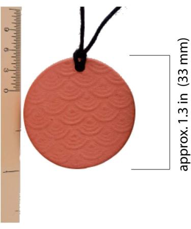 Buy Ten Leaves Terracotta Clay Diffuser Pendant for Essential Oils - Hand-made Kiln-fired Pine Star - Pack of 2 | International Shipping Available - Buy Online on GoSupps.com