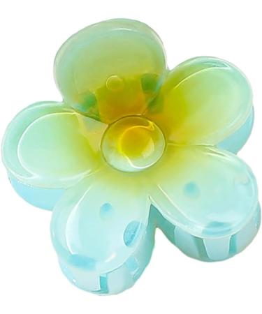 Flower Claw Clips For Thick Hair Hawaiian Flower Strong Hold Clips - Stylish Strong Hold Hair Clips Flower For All-Day Wear Hair Accessory For Thick Thin Hair Women Girls Gradient Light Blue - Buy Online on GoSupps.com
