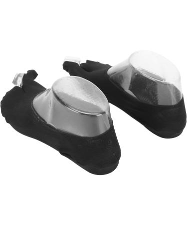 Bunion Relief Toe Separator Socks for Women - Portable & Ergonomic Design - Travel-Friendly (Black) - Buy Online on GoSupps.com