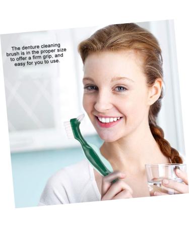 Plafope Double-Headed Art Toothbrush Set | 3-Piece Prosthesis Cleaning Brushes for Effective Oral Care - Buy Online on GoSupps.com