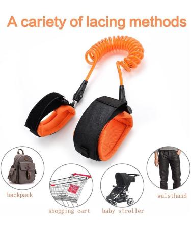Locisne Baby Anti-lost Belt | Safety Toddler Harness with Wrist Link Leash | 1.8m + 2.5m - Buy Online on GoSupps.com