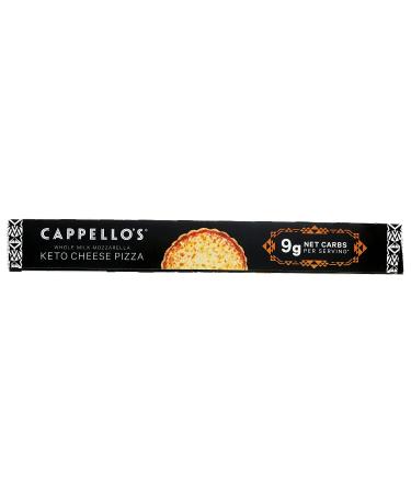 Cappello's Grain Free Whole Milk Mozzarella Keto Cheese Pizza 10.7 oz - Buy Online on GoSupps.com