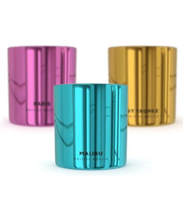 Malibu Premium Scented Candle - Luxurious Mimosa Fragrance - Long Burn Time - 280gm Natural Wax - Ideal Gift for Women & Men - Buy Online on GoSupps.com