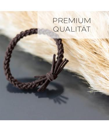 Reskthetic Hair Tie - Premium Brown Braided Hair Tie for Strong Hold & Hair-Friendly Comfort - Buy Online on GoSupps.com