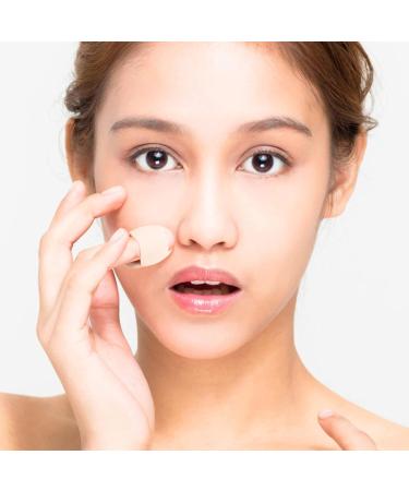 FRCOLOR Mini Powder Puff Set - 4 Soft Makeup Sponges for Foundation Concealer & Eyeshadow - Ideal for Flawless Blending - Buy Online on GoSupps.com