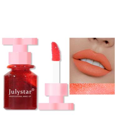YUMILI Moisturizing lip lacquer long-lasting non-fading lip tint makeup non-stick lip gloss matte lipstick (02)