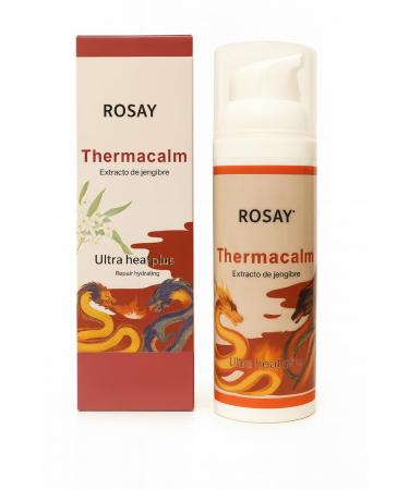 Rosay Thermacalm Cr me naturelle chaleur intense gingembre et laurier formulation ancestrale orientale douleurs musculaires et articulaires entorses plus de 10 plantes m dicinales