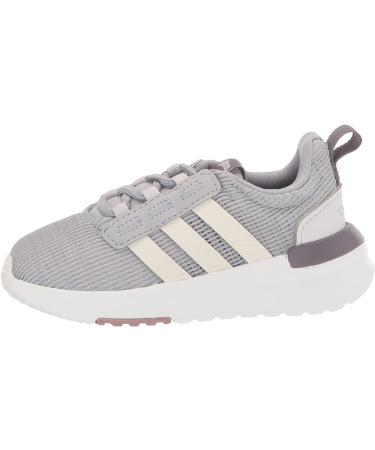 adidas Unisex-Child Racer TR21 Running Shoe | Toddler (1-4 Years) | 9 Toddler | Halo Silver/Zero Metallic/Dash Grey - Buy Online on GoSupps.com