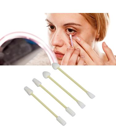 Reusable Silicone Cotton Swabs Environmentally Friendly Dual Tipped Ear and Beauty Care Set Yellow - Buy Online on GoSupps.com