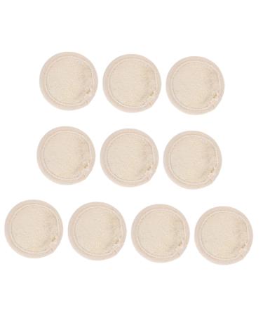 minkissy 3 Sets Loofah Face Wash Face Cleansing Pads Beauty Kit Makeup Remover Cloth Loofah Sponge Pads Eye Makeup Remover Puff Reusable Facial Cleansing Pads Cotton Miss Face Pad Cosmetic