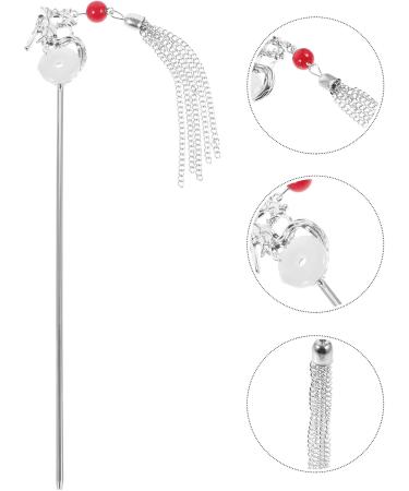 FRCOLOR Dragon Hair Stick Tassels Hairpin Chinese Hanfu Hair Stick Antique Style Hair - Buy Online on GoSupps.com