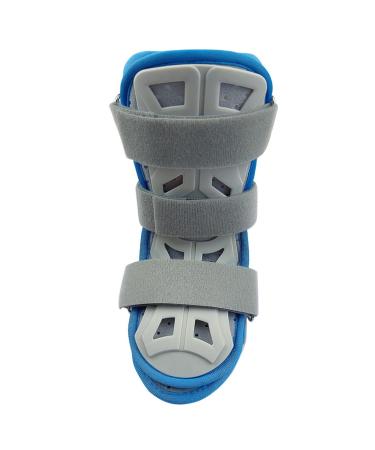 Ankle Support Brace Foot Orthosis Support Stabilize Foot Breathable Splint with Front Protection Plate for Sprained Ankle Broken Foot Left S S Left