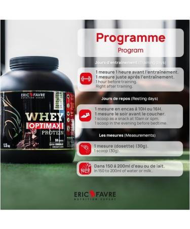 Eric Favre Whey Optimax Protein vanille - Buy Online on GoSupps.com