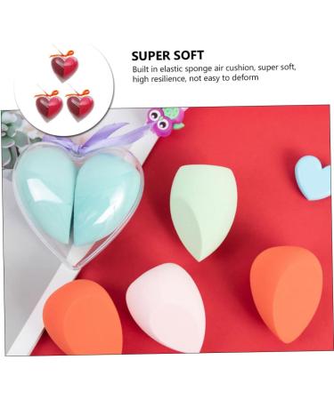 POPETPOP 9 Boxes Heart-shaped Makeup Sponge Eyeliner Makeup Puff Face for Cleansing Makeup Powder Puffs Heart Powder Puff Cosmetic Puff Hydrophilic Polyurethane Travel Make up Cream - Buy Online on GoSupps.com