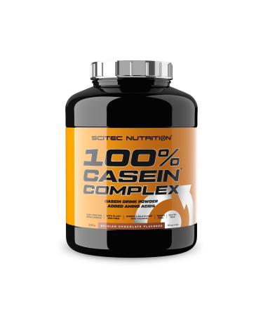 Scitec Nutrition 100% Casein Complex Protein Powder - 2350g Belgian Chocolate Chocolate 2350g