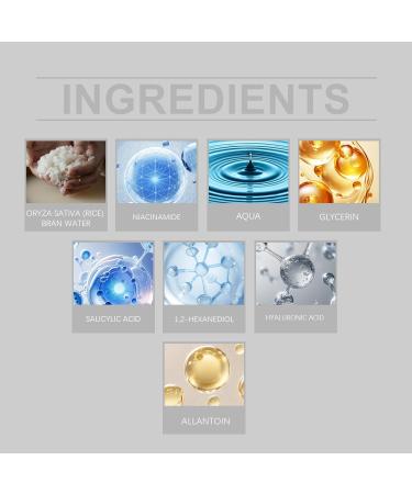 White Rice Exfoliator S rum de peeling de riz blanc Smoothes Wrinkles for All Skin Types Deep Moisturization Smooth Skin Naturally Gentle Scrub to Eliminate Impurities - Buy Online on GoSupps.com