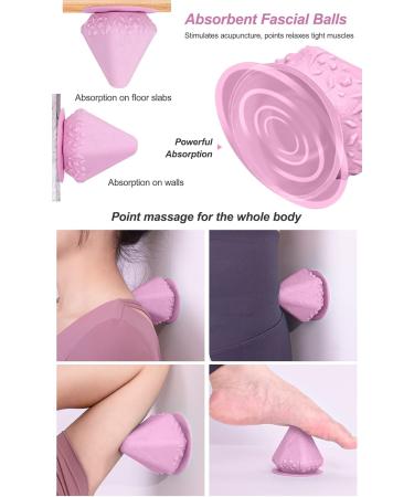 Triggerpunkt Trigger - 4-Piece Pain-Free Acupressure Set with Storage Bag for Shoulder Massage & Self-Treatment | Pink - Buy Online on GoSupps.com