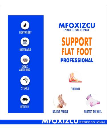 Memory Foam Arch Supports for Plantar Fasciitis & Flat Feet - 282mm (Men 9.5/Women 11) - Gray/Green - Buy Online on GoSupps.com