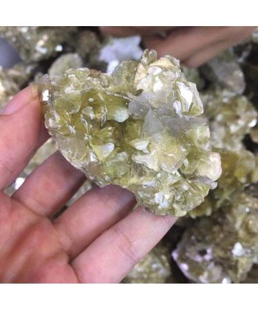 Crystal Natural Rough Golden Mica Crystal Cluster Yellow Mica Ore Specimen Raw Rock Stone JZIGTDEM - Buy Online on GoSupps.com