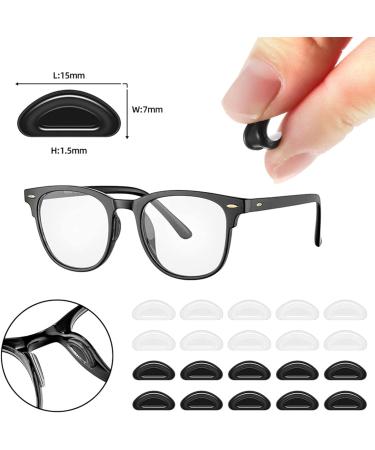 VEGCOO 12 Pairs Round Glasses Retainers Silicone Eyeglasses Hooks Temple Tip Holder Ring Eyewear Sleeve Retainer for Glasses Eyeglasses and Sunglasses - Buy Online on GoSupps.com