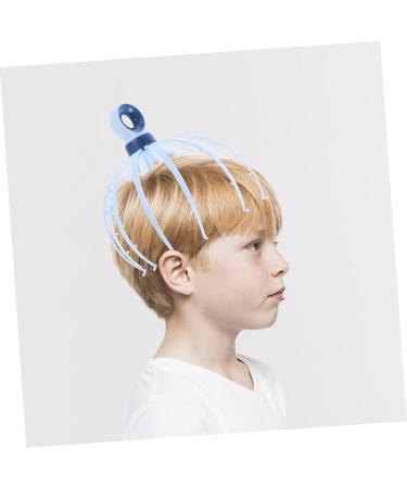 SESESFOUFU CAMM Head Massage Device - Stress Relief & Circulation Booster | Salon Quality Meridian Puller Tool - Blue 21x15x15cm - Buy Online on GoSupps.com