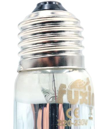 ANCLLO 2pcs Transparent Reptile Heating Bulbs Durable Infrared Heat Lamp Warming Light Bulb Pet Light for Reptile and Amphibian Lizard Tortoise Spider Snake Chameleon 220-230V(75W) - Buy Online on GoSupps.com