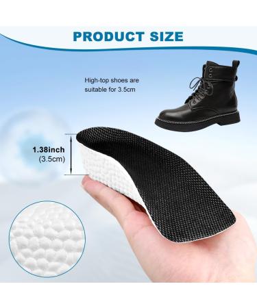 2 Pairs Height Increase Insoles - Orthopedic Heel Pads for Men & Women | Arch Support & Comfort (3.5cm - Buy Online on GoSupps.com