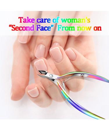 Cuticle Trimmer with Cuticle Pusher Cuticle Remover Cutter Nipper Scissor and Triangle Cuticle Nail Pusher Peeler Scraper Durable Dead Skin Clipper Manicure Pedicure Tools - Buy Online on GoSupps.com