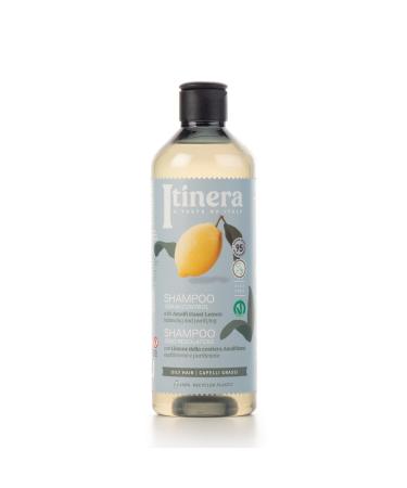Daily Sebum Control Shampoo with Amalfi Coast Lemon (12.51 fl oz) - for Oily Hair - Vegan Friendly - 95% Natural Origin Ingredients