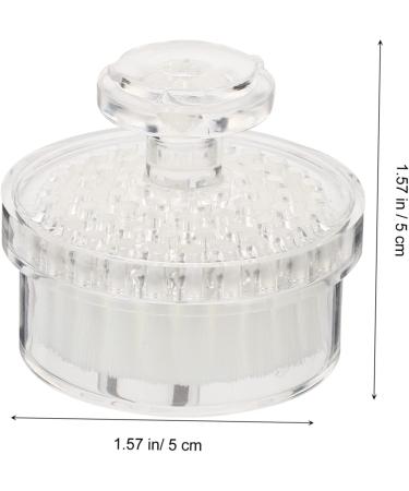 DRESSOOS Cleansing Brush Exfoliating Nose Blackhead Scrubber Face Wash Brush Facial Brush for Beauty Makeup Removal Brush Silicone face Cleaner Pore Scrubber pp White Electric Scrub Brush - Buy Online on GoSupps.com