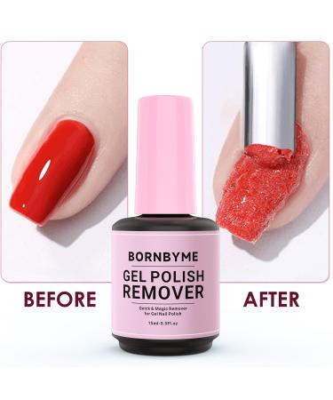 BORNBYME Gel Nail Polish Remover Kit - 3 PCS Quick Sock-off Solution for Gel False & Acrylic Nails - International Shipping Available - Buy Online on GoSupps.com