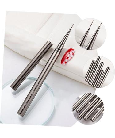 Mikinona Nail Art Drawing Pen Nail Painting Brush Nail Art Pen Manicure Tools Nail Design Brush Nail Pens Nail Art Liner Pens Nails Brush Pen Manicure Drawing Tool Thin Nail Art Brush 18x1cm As Shown - Buy Online on GoSupps.com