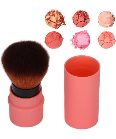 Verdant Touch Angled Blush Brush Angled Blush Brush with Cover Portable Fluffy Face Makeup Brush for Blush Bronzer Buffing 5.9 inch Powder Cosmetics - Buy Online on GoSupps.com