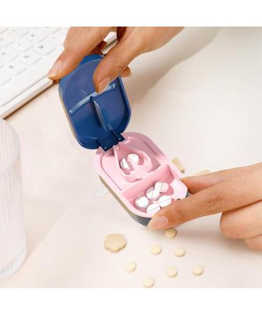 Pill Cutter - Portable, Precise Cutting Tablet Cutter for Small or Large Pills - Ideal for Home and Travel Use - Easy to Clean - Buy Online on GoSupps.com