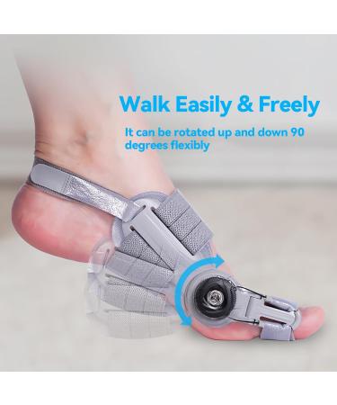 Bunion Corrector for Men & Women - Adjustable Orthopedic Splint for Big Toe Relief | Anti-Slip Heel Strap & Silicone Pad Fits Left & Right Feet - Buy Online on GoSupps.com