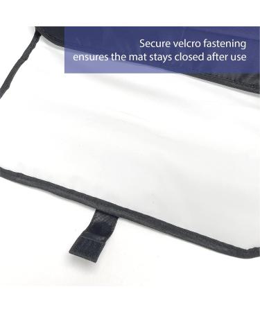 Foldable Travel Changing Mat - Allis (Black) | Convenient and Portable - Buy Online on GoSupps.com