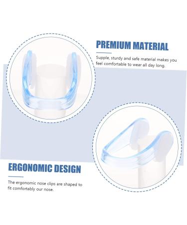  FRCOLOR FRCOLOR 5 Boxes Professional Swimming Nose Clip Practical Nose Clip Under Water Swimmer PC Laptop White Metal - Buy Online on GoSupps.com