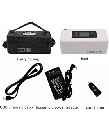 Insulin Cooler Refrigerated Box USB Mini Medicine Refrigerator 2-8 LCD Display Keep Diabetes Medication Isolated Portable Insulin Cooler for Car Travel Home YUYANAIAI - Buy Online on GoSupps.com