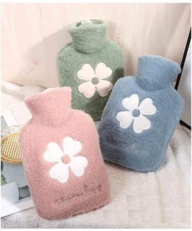 Coolon 1000ML Hot Water Bottle with Cover | 2-in-1 Water Bag for Cold & Hot Compress | Mini Hot Water Bottle for Women, Seniors & Children | Great Gift in Pink - Buy Online on GoSupps.com