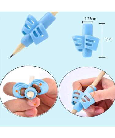 Jinlaili Pencil Handles - 8 STK Writing Aid Grip for Kids | Silicone Posture Correction Tool for Comfortable Writing - Buy Online on GoSupps.com