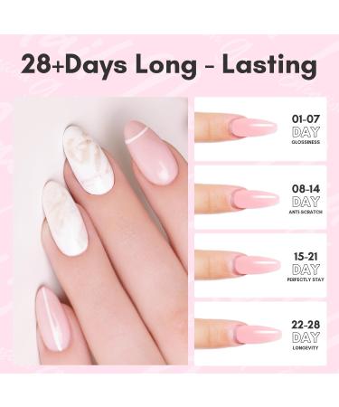 Makartt 50ML Poly Nail Gel Builder Extension Gel - White Pink Nude Clear Rosy Gel for DIY Salon Design - Quality-VIP - Buy Online on GoSupps.com