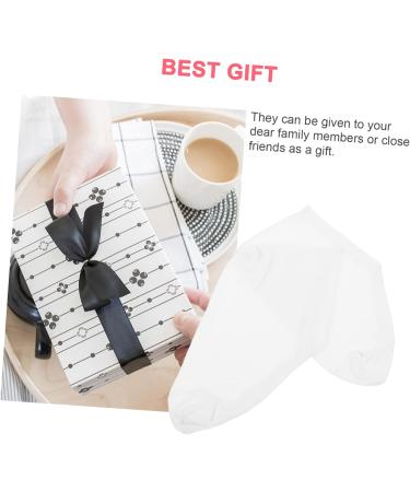 Healeved 4pairs spa Gloves Nursing Cover Foot moisturising Socks Boots Heel Protector Socks Stocking Gel Moisturizing Cotton Spandex Socks Cosmetic Elastic Stockings Sock - Buy Online on GoSupps.com