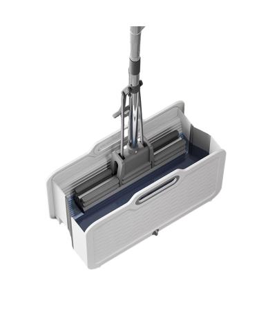Foldable Bucket with Wheels Portable Bucket Space-saving Floor Cleaning Solution for Home and Office