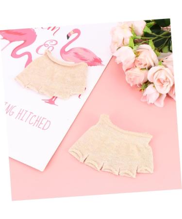 Healvian 12 Pairs Five Toe Peep Toe Half Socks | Cotton No Show Socks for Comfort & Style - International Shipping Available - Buy Online on GoSupps.com