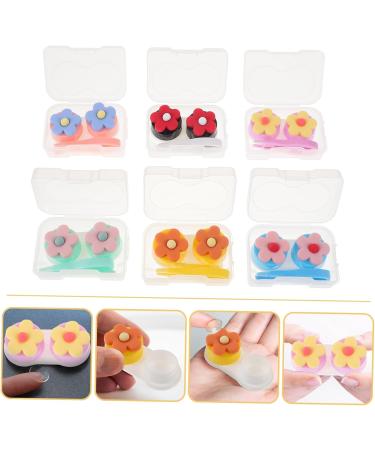 Partykindom 6-Piece Contact Lens Care Box - Travel Organizer Applicator & Mini Storage Case - Buy Online on GoSupps.com