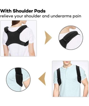 Boys Girls Adjustable Posture Corrector Back Support Children Shoulder Belt Rectify Straighten Correction Pain Relief Beauty Kid - Buy Online on GoSupps.com