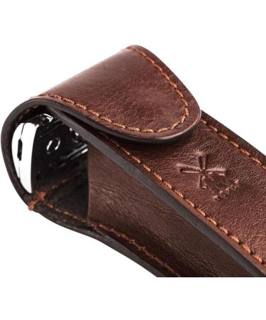 M hle Brown Leather Razor Case Standard Brown Est ndar - Buy Online on GoSupps.com